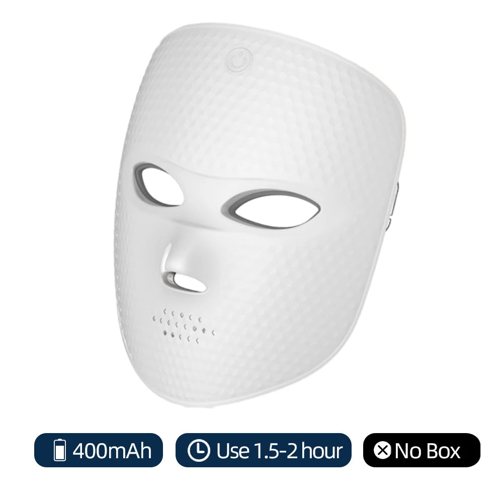 7-Color LED Light Therapy Face Mask — Anti-Ageing Skin Rejuvenation