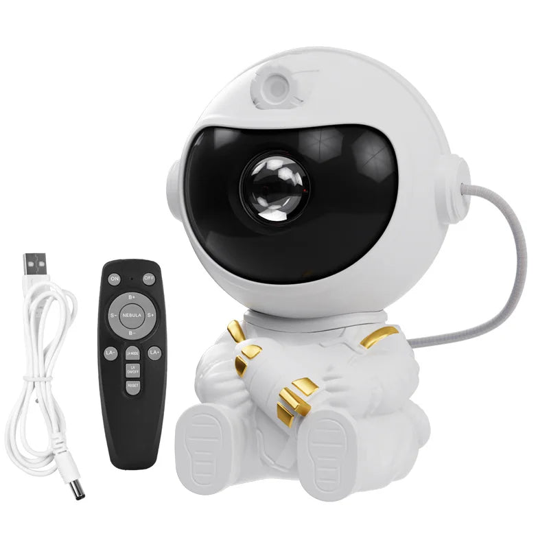 Astronaut Galaxy Projector — Star Night Light for Bedroom