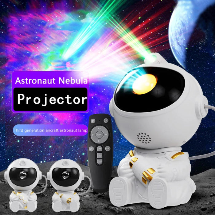 Astronaut Galaxy Projector — Star Night Light for Bedroom