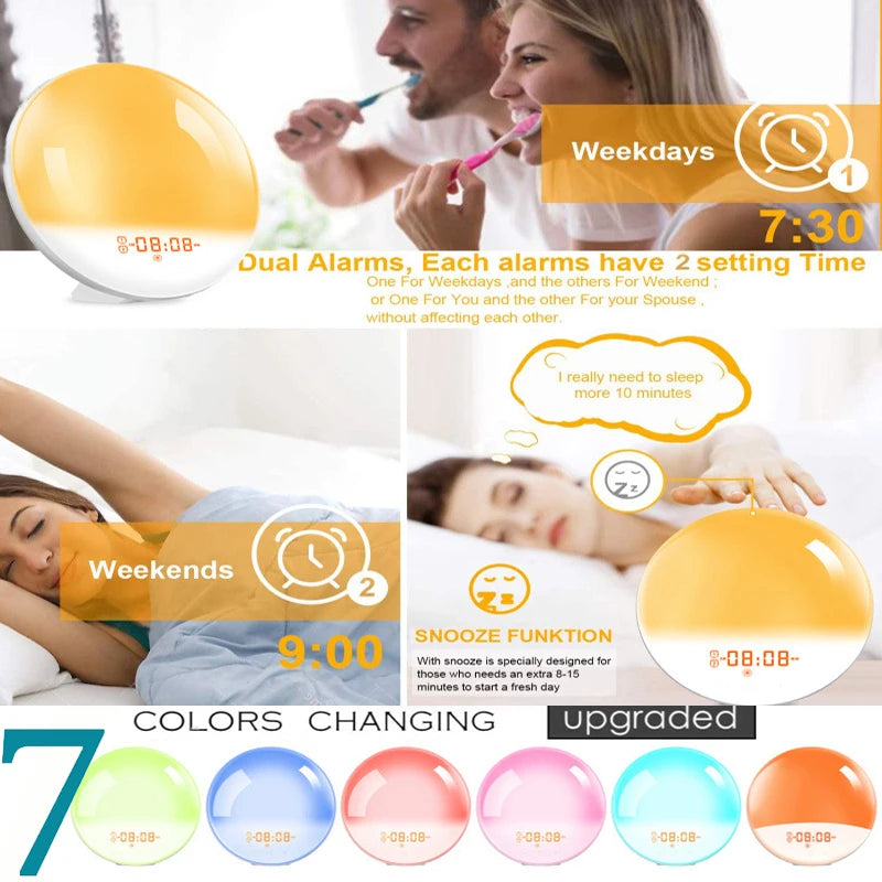 Sunrise Alarm Clock Wake Up Light