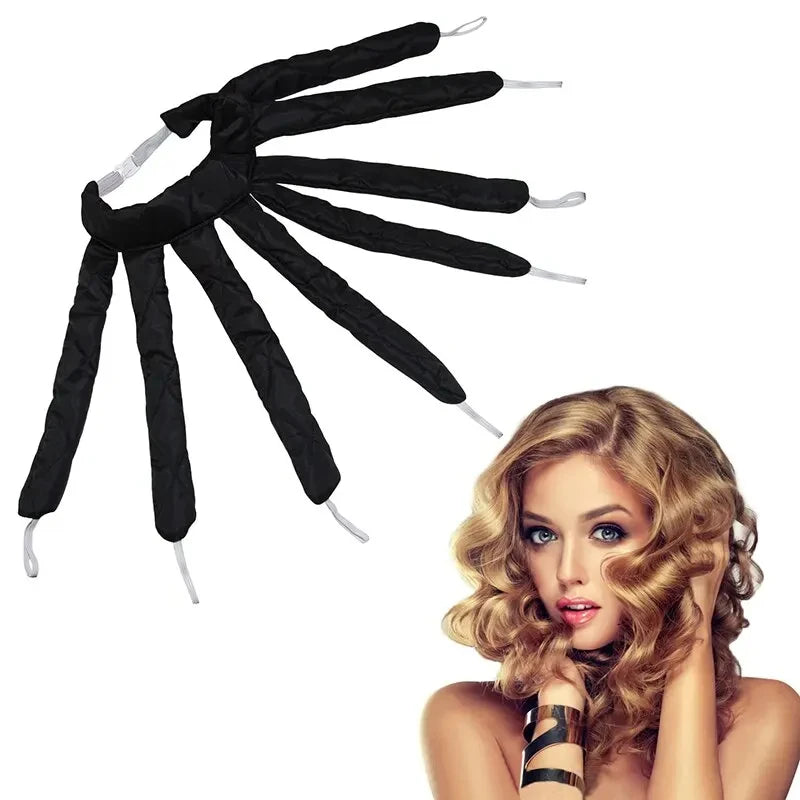Heatless Hair Curler Set — Silky Overnight Curls, No Heat