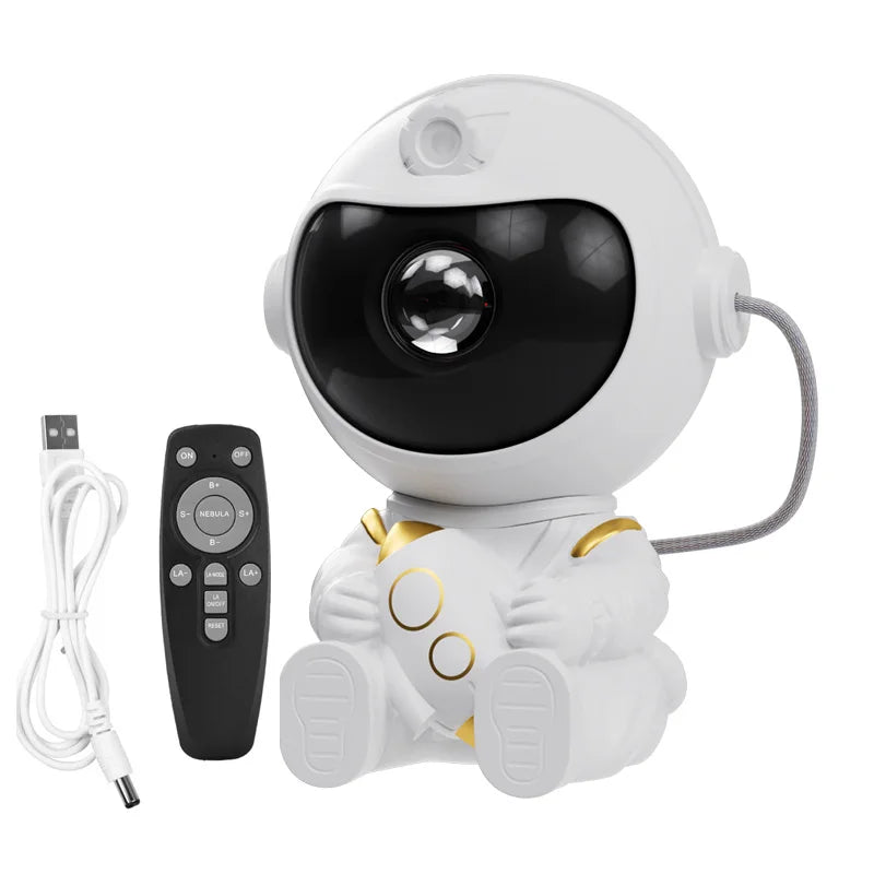 Astronaut Galaxy Projector — Star Night Light for Bedroom
